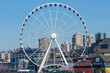Photo: Ferris Wheel Buildings Waterfront Seattle Washington Ferris Wheel Buildings Waterfront Seattle Washington