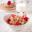 Breakfast with oatmeal