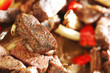 Roasted ribs and vegetables