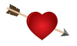 Cuore freccia