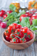 Fresh tomato and vegetable