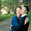 Young love Couple smiling
