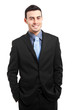 Smiling businessman portrait