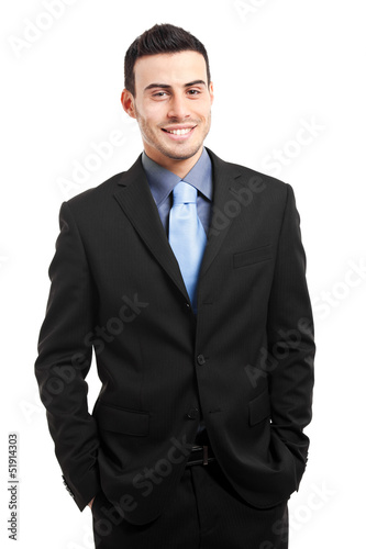 Photo: Smiling businessman portrait Smiling businessman portrait