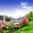 pictorial small Alpen villages - Berchtesgaden, Bavaria