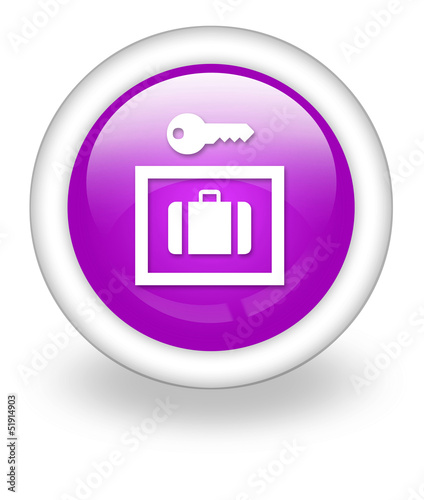 Illustration: Violet Icon "Locker / Storage" Violet Icon "Locker / Storage"