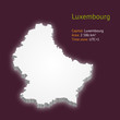 3d map of Luxembourg