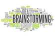Word Cloud "Brainstorming"