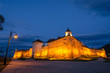 Citadel of Brasov at twilight, landmark of Brasov