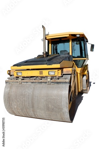 Photo: Rouleau tandem compresseur Rouleau tandem compresseur