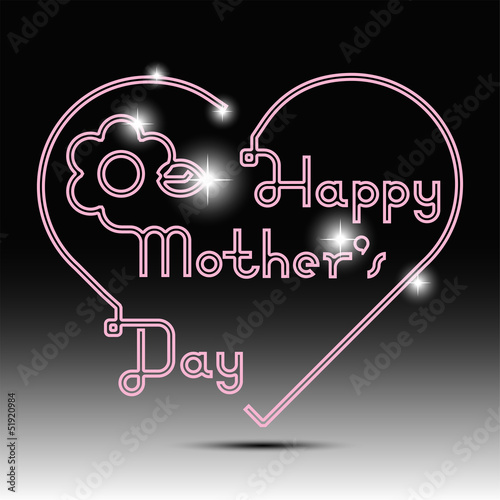 Vector: Happy mother´s day Happy mother´s day