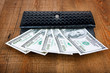 wallet full of money