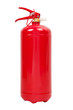Fire extinguisher isolated on white