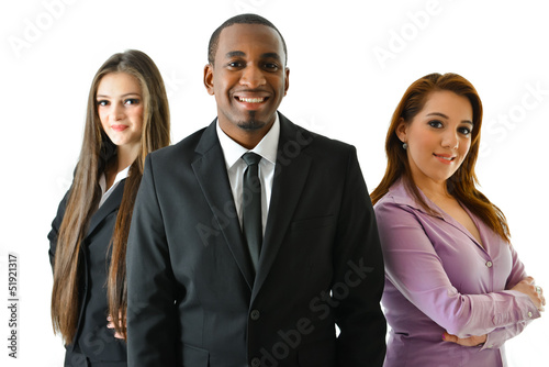 Photo: Smiling Business Team Smiling Business Team