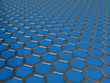 Illustration: trendy background with hexagons trendy background with hexagons
