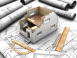 mockup prefabricated house