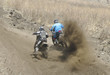 motocross bike in a race