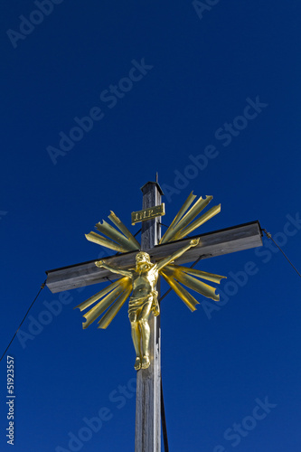 Photo: Gipfelkreuz am Wank Gipfelkreuz am Wank