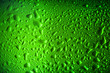 Texture water drops on the bottle of beer.