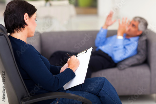 Photo: psychologist with patient psychologist with patient