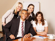 Junges gemischtes Businessteam