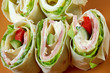 sandwich pita bread roll with cheese