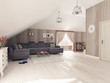 Interior  attic