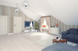 Interior  attic