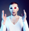 man and glasses