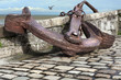 Dam with anchor