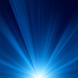 Blue color design with a burst. EPS 8