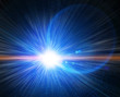 planet in space against the sun
