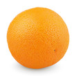 Photo: Ripe orange fruit isolated on white with clipping path Ripe orange fruit isolated on white with clipping path