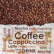 sorts of coffee background