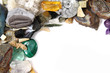 color mineral and gems background