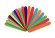 Ventaglio con bastoncini multicolore