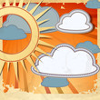 Summer background.