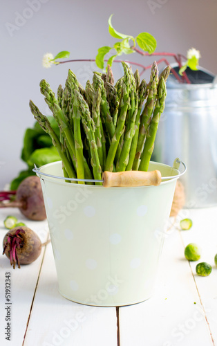 Photo: green asparagus green asparagus