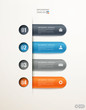 infographics options banner design
