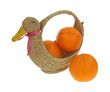 Navel Oranges Duck Basket