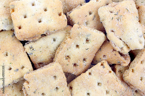 Photo: Naan Baked Bread Crackers up Close Naan Baked Bread Crackers up Close