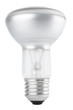 Halogen bulb isolated on white with clipping path