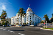 Luxury Hotel Negresco on English Promenade in Nice, French Rivie