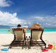 Couple on a beach