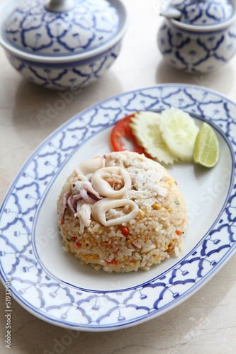 Photo: Thai Fried Rice with Seafood Thai Fried Rice with Seafood