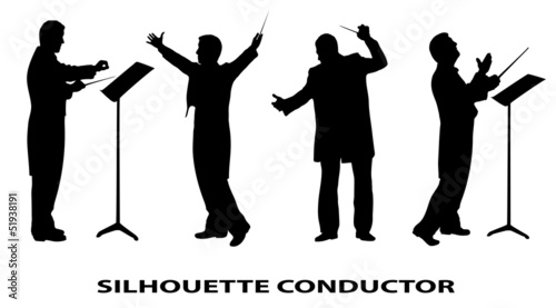 Vector: conductor is isolated on a white background conductor is isolated on a white background