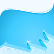 Abstract ice background