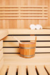 in der sauna