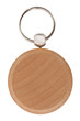 Wooden pendant key ring blank