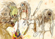 Stygian Witches - Three sisters who shared one eye and one tooth